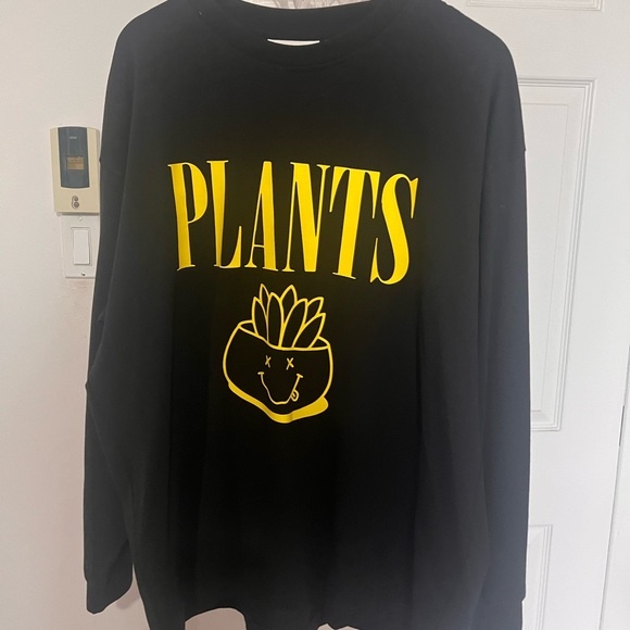 Good Plants Smiley Longsleeve tee - Picture 2 of 4